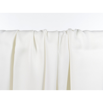 Off White ( undyed ) 100 % Viscose Satin Crepe Fabric