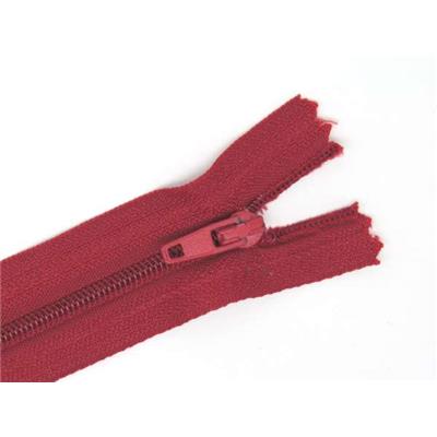 Dark Red 15 cm Zipper