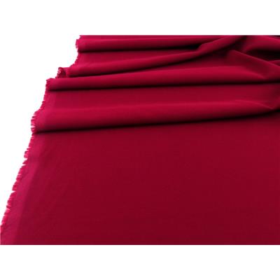 Raspberry Heavy Satin Crepe Fabric