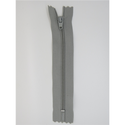 Grey 15 cm Zipper