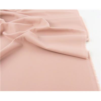 Nude Pink Heavy Satin Crepe Fabric