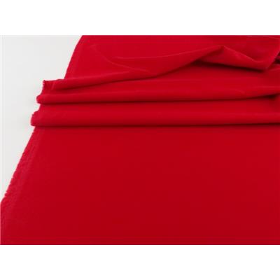 Red Heavy Satin Crepe Fabric
