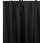 Tissu Tailleur Poly / Viscose / Laine NOA Noir