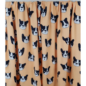 Tissu Maille Jersey Coton / Elasthanne French Bulldog