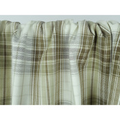 Tissu Serg 100 % Coton TARTAN Ecru / Kaki / Beige