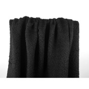 Tissu Lainage Bouclette 100 % Laine Noir