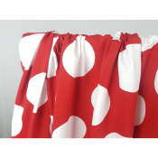 Tissu Maille Jersey Coton La Dolce Vita Red Polka Dots